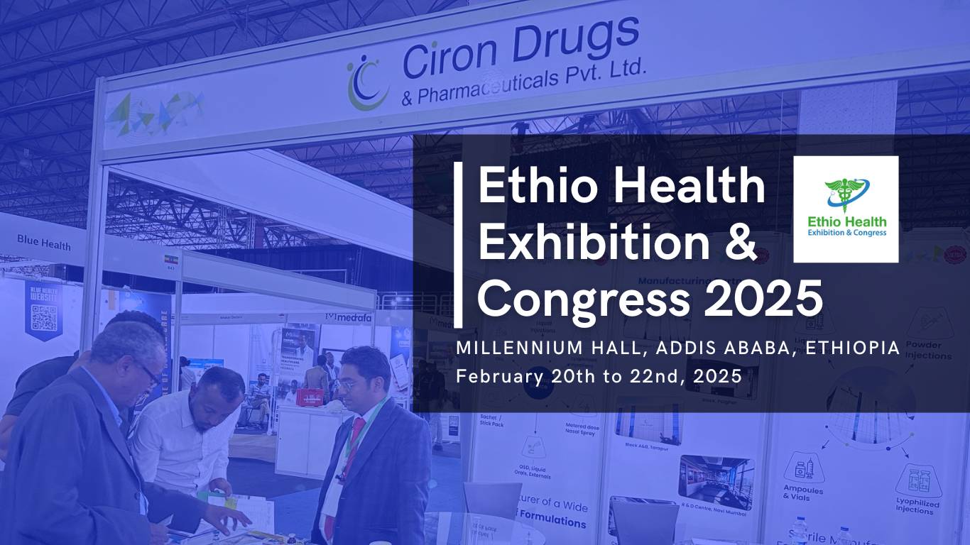 Ciron Drugs at Ethio Health Exhibition Congress 2025 Advancing Global Healthcare